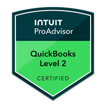 Intuit ProAdvisor, QuickBooks Online Level 2 Certified